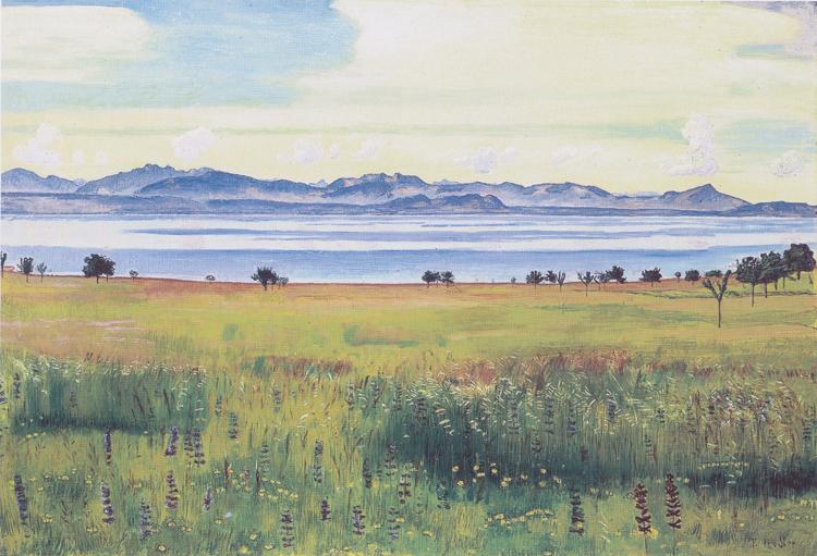 Ferdinand Hodler Lake Geneva from St Prex (nn02) Germany oil painting art